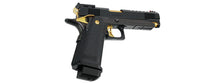 Load image into Gallery viewer, Tokyo Marui Hi-Capa 5.1 Gold Match Custom Gas Blowback Airsoft Pistol (BLACK/GOLD) - Tinystore4you
