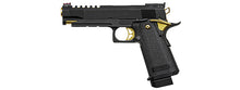 Load image into Gallery viewer, Tokyo Marui Hi-Capa 5.1 Gold Match Custom Gas Blowback Airsoft Pistol (BLACK/GOLD) - Tinystore4you