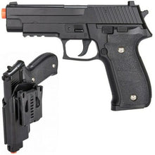 Load image into Gallery viewer, G.26 Full Metal Spring Airsoft Pistol with Holster - Tinystore4you
