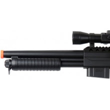 Load image into Gallery viewer, Double Eagle Airsoft Spring Shotgun w/ Accessories - BLACK - Tinystore4you