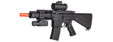 Load image into Gallery viewer, M4 DOUBLE EAGLE FULL AUTO ELECTRIC AEG AIRSOFT GUN RIFLE FLASHLIGHT LASER - Tinystore4you 
