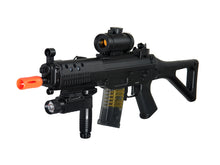 Load image into Gallery viewer, Double Eagle M82p Full Auto Airsoft Electric Gun w/ Red Dot Scope + Flashlight - Tinystore4you 
