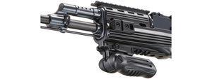 Double Eagle M900E Tactical AK-47 RIS Auto Electric Gun Metal Body Plastic Gear - Tinystore4you 