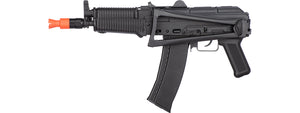 WellFire AK74U Gas Blowback GBB Airsoft Rifle (BLACK) - Tinystore4you 