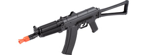 WellFire AK74U Gas Blowback GBB Airsoft Rifle (BLACK) - Tinystore4you 