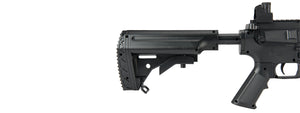 UK Arms P2202 CQB 3.5" Quad RIS M4 Spring Rifle - BLACK - Tinystore4you 