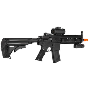 M4 DOUBLE EAGLE FULL AUTO ELECTRIC AEG AIRSOFT GUN RIFLE FLASHLIGHT LASER - Tinystore4you 